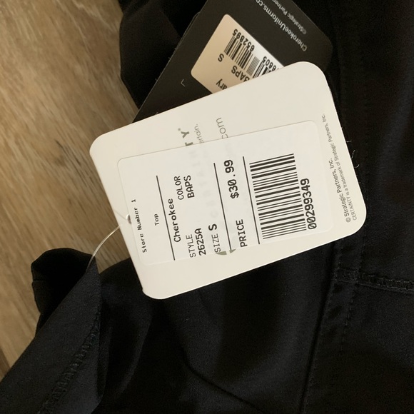 NEW Black Cherokee Scrubs SET - Picture 3 of 6